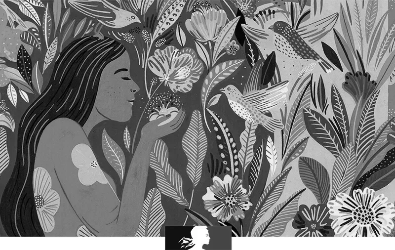 Rendez-vous aux jardins — illustration florale